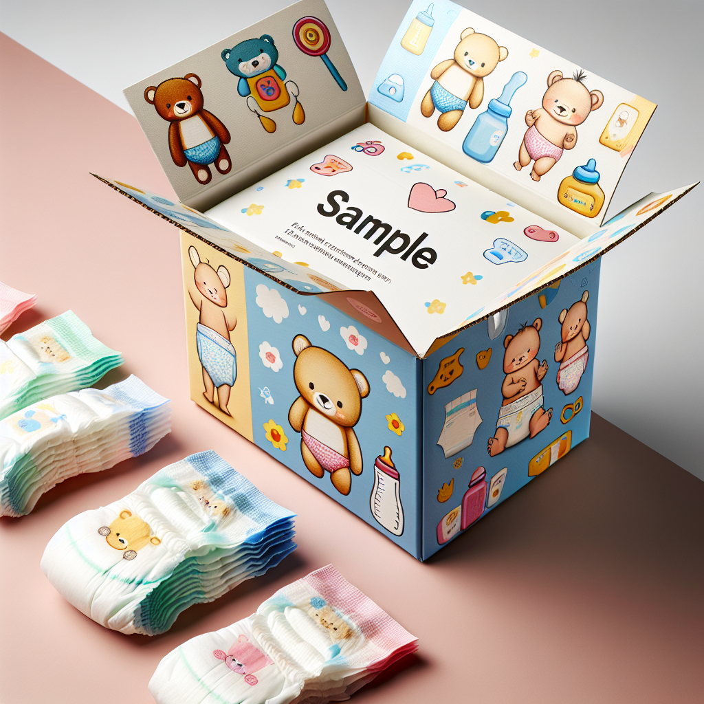 Huggies Diaper Sample Box for Newborns & Infants
